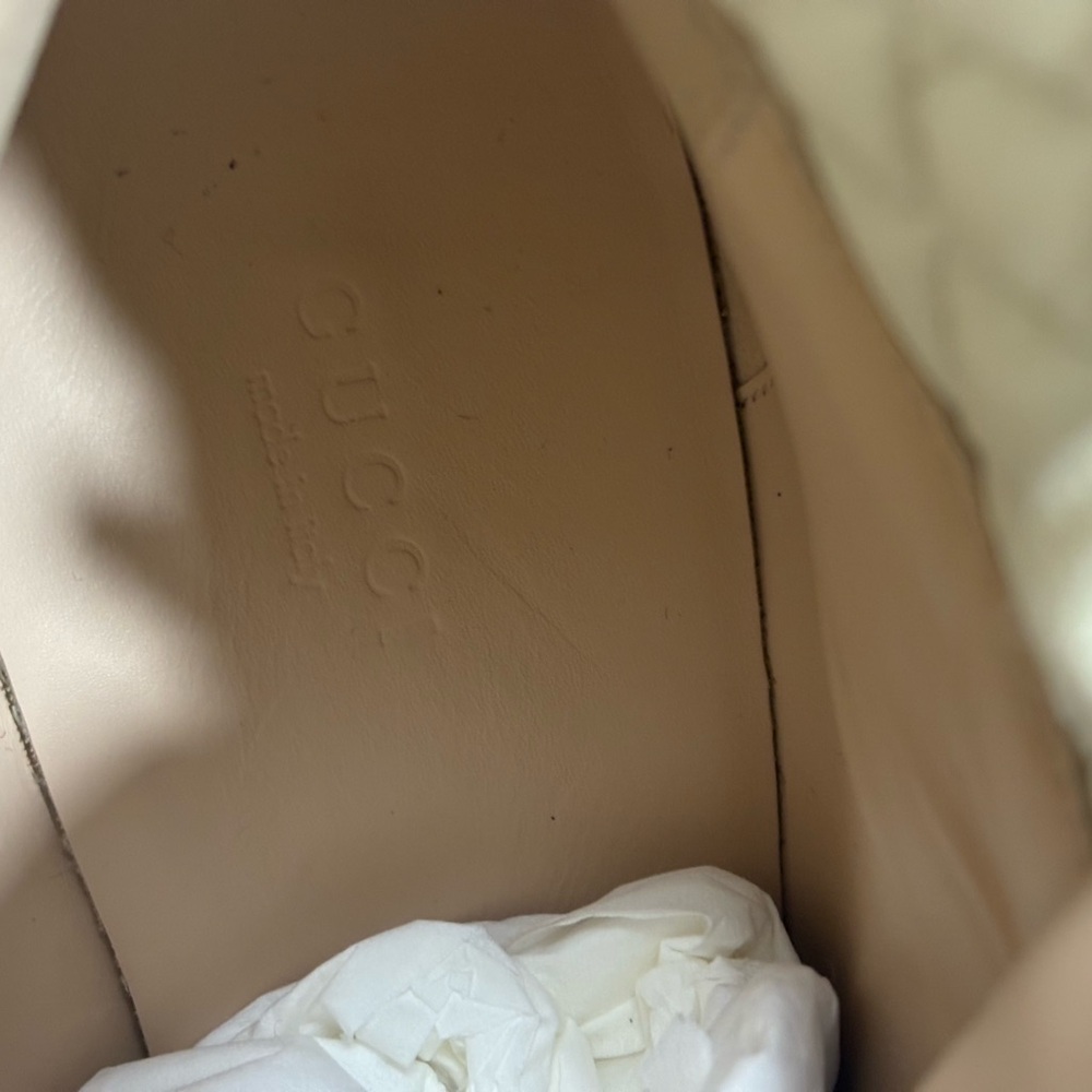 Gucci GG Logo Platform High Block Heel ankle boot - Picture 9 of 10